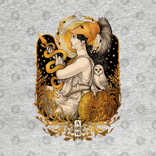 PALLAS ATHENA by Medusa Dollmaker